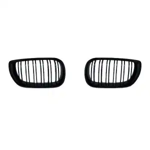 Grilles for BMW E46 sedan, combi (2001-2005) / compact (2001-2005) - with double ribs M3