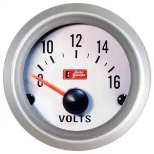 Battery voltage measuring device - Voltmeter - VDO white