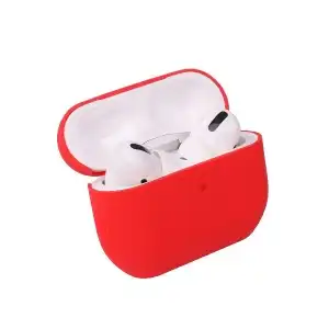 Protective case NEXT ONE for AirPods Pro, Silicone, Red, wholesale Supreva