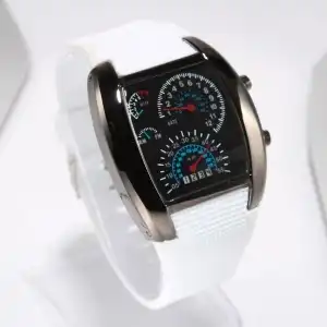 Ceas sport - RPM Turbo Design - alb