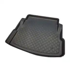 Rubber boot mat for Jaguar XE (2015+) Sedan with a mini spare tire