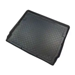 Rubber boot mat for Peugeot 5008 I (2009-2017) 5/7 seats (3rd row pulled down)
