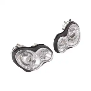 Crystal headlights with diodes for Mercedes C-CLASS W203 (2000-2004)