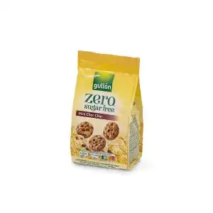 Mini biscuits with chocolate chips, without sugar Gullon Zero 75g WHOLESALE SUPREVA