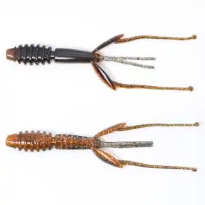 C-4 SHRIMP RUBBER LINE-60mm 2.2g Black-Yellow