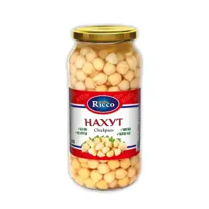 Chickpea jar Ricco 570ml/12/168/, wholesale warehouse