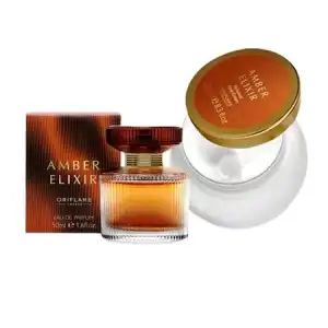 Set Amber Elixir Ea (parfum 50,crema corp 250), en gros Supreva