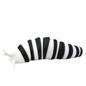Jucărie Fidget, Melc, Plastic, Negru/Alb, angrosist