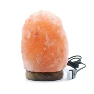 Himalayan salt lamp with USB power supply 0.5-2kg | Spa Point