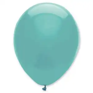 Балони, латекс, d30, 50 бр, тюркоаз, Супрева на едро