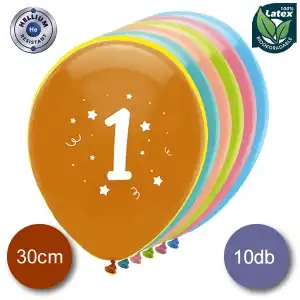Balloons, year (1), 10 pcs/cs/mixed colors, wholesale Supreva