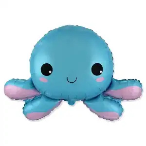 Foil balloon, large shape, octopus, large circle Supreva