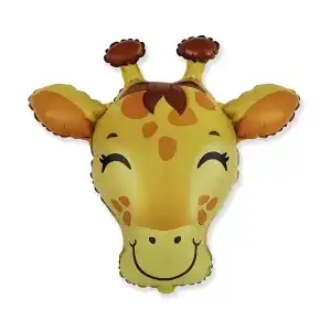 Foil balloon, Giraffe head, 24, wholesale Supreva