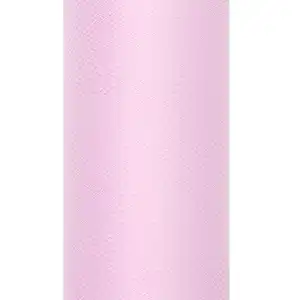 Decor material, tulle, 30CM, 9M, light pink, wholesale Supreva