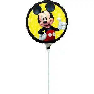 Fólia lufi, miniforma, Mickey gömb, nagyker Supreva