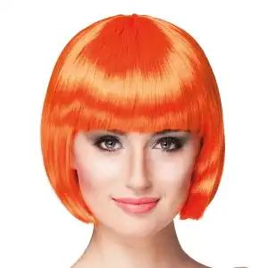 Wig, short, orange, wholesale Supreva