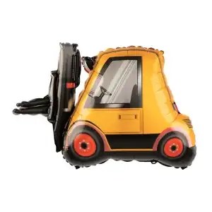 Foil balloon, large, forklift, 79x53 cm, packaged, wholesale Supreva