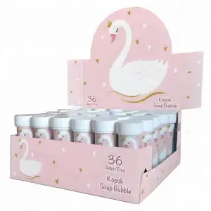 Swan pattern bubble blower 60 ml, wholesale Supreva
