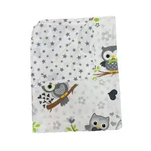 Cotton canvas mat Junior Bufnite gray, wholesale Supreva