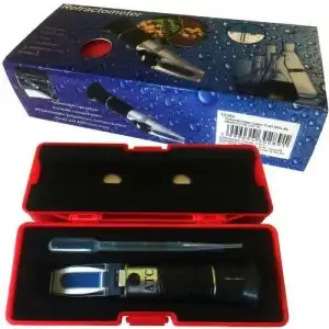 Refractometer 0-40 Brix és 0-25 V/V % alkohol, nagyker
