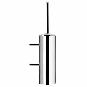 WC brush for wall-mounted toilet - closed, brass PROGRAM