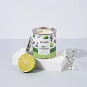 LUXURY CANDLE IN A METAL BOX 230g.