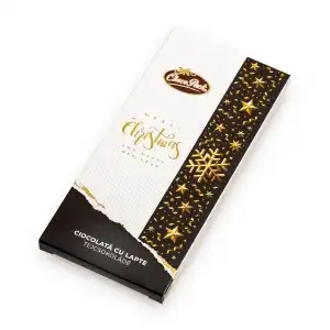 Ciocolata cu lapte Choco Pack Merry Christmas 80 g, 40 buc/bax, engros Supreva