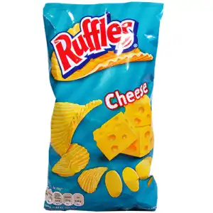 RUFFLES Potato Chips with Cheese 140g, buy in bulk