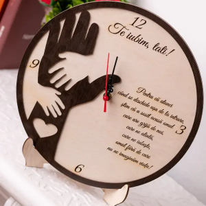 Father's Clock with STANDARD TEXT
