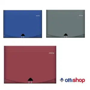 A4 folder, expandable, 12 compartments - OFFISHOP Wholesale Supreva