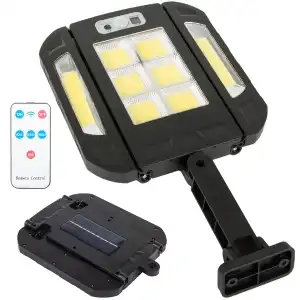 Foldable solar lamp, 136 LEDs, Motion sensor, Dark sensor, Remote control, wholesale Supreva