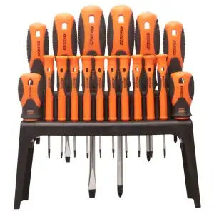 Set 18 surubelnite Handy cu suport, en gros