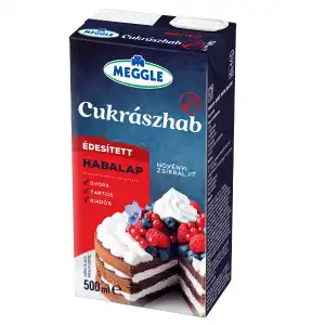 Meggle pastry foam foam base 25% 500ml, wholesale