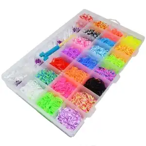 Set creativ elastice, 4200 piese/cutie Angro Supreva