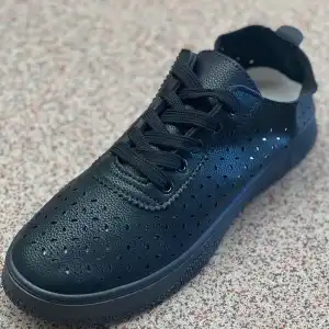 Women's sneakers 36-40 with holes black