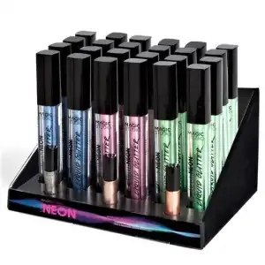Set of 24 Neon Liquid Glitter Magic Studio Eyeshadows 32009, 5 ml