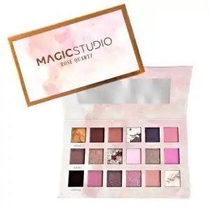 Rose Quartz Eyeshadow Palette, Magic Studio 24501, 18 colors