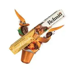 BELMIO КАРАМЕЛ КАРАМБА КАФЕ КАПСУЛИ 10БР (СЪВМЕСТИМО С NESPRESSO), на едро