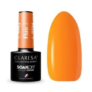 Claresa lakier hybrydowy FLUO 3 5g