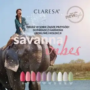 Claresa Lakier Hybrydowy SAVANNA VIBES - kolekcja