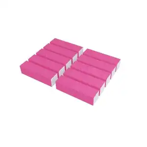 Set 10 buffere unghii Sela, roz Engros Supreva