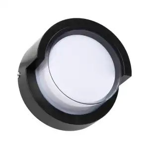 Round LED wall light 12W 6000K IP65, wholesale